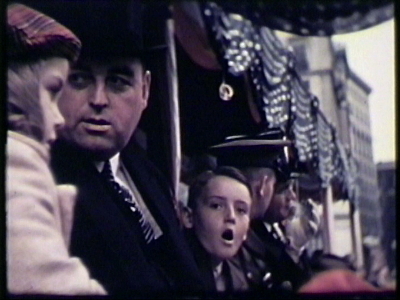 Friends, Ronan sworn judge, 1938--Samuel B. Horovitz--home movies. Reel 18