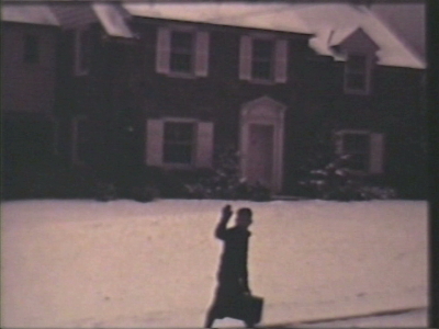 House in winter 1938--Walkling Family--home movies. Reel 6