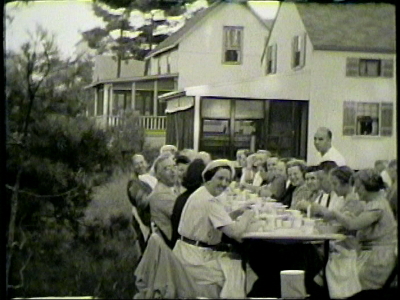 Summer picnics, veteran, 1939-1942--Cameron A. Rae--home movies. Reel 1