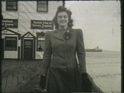 Winter scenes in Vermont, Dartmouth-Harvard game, 1940--Fitch family--home movies. Reel 11