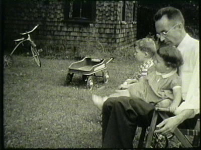 Charles, John and Mary Ranlett in Bangor and Lucerne, Maine, 1938--Ranlett--home movies